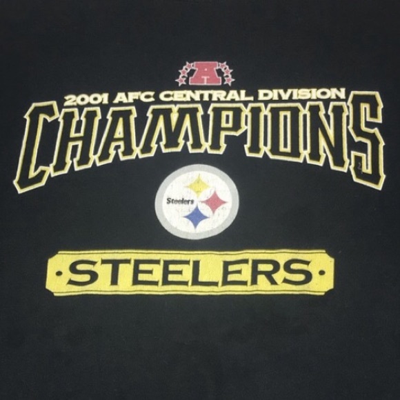 Vintage Pittsburgh Steelers Tee T-Shirt Men Large - Picture 1 of 7